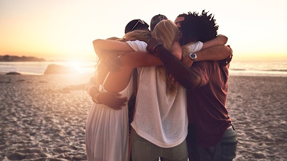 "Hug therapy is about focusing on the
energies in the body and working with those to learn self-love.”