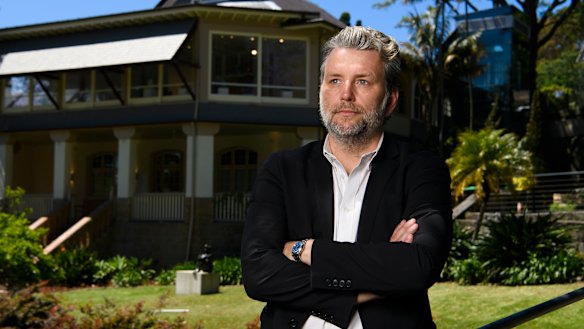 Gallery coordinator of the new Woollahra Gallery at Redleaf Sebastian Goldspink.