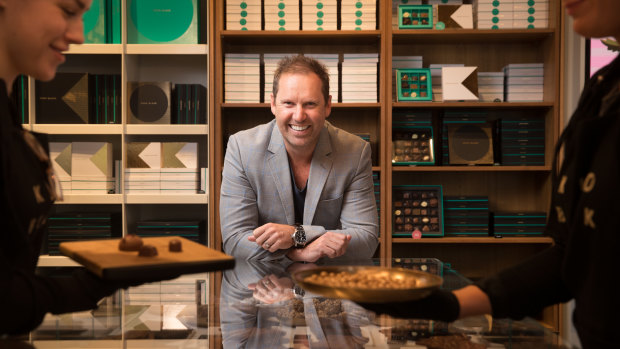 Koko Black owner Simon Crowe has been on a mission to turn around the luxury chocolate chain.