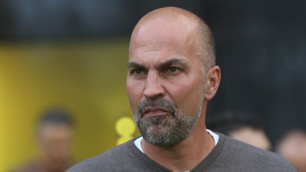 Markus Babbel was not a happy man after Western Sydney's fourth loss in a row.