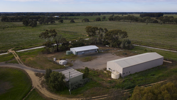 Murray Valley Industry Park, where Ausway College proposed to set up a China-funded research facility.