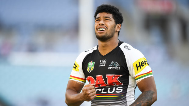 Back in the side: Waqa Blake is eager to make up for his absence last Friday night.