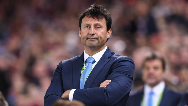 Mystified: Laurie Daley didn't cop this much stick when he was the losing coach.