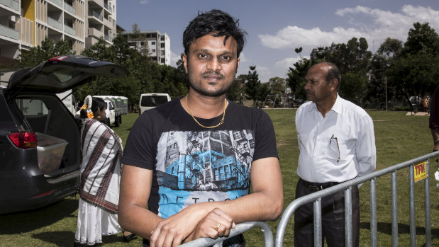 Ashok Raajha has been in Australia for six years.