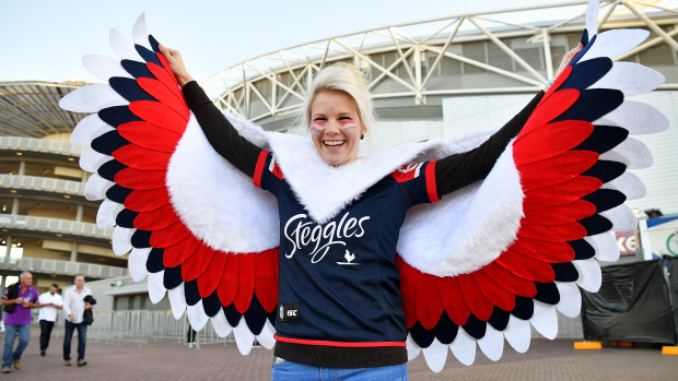 Roosters fans will take the journey west to ANZ Stadium.