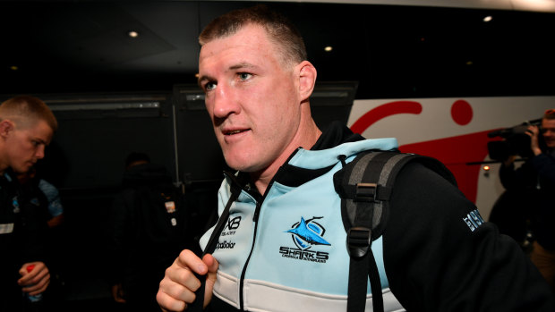 Sharks veteran Paul Gallen.