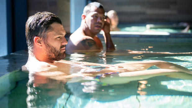 'Not here for a holiday': Ashley-Cooper contemplates the job ahead in Odawara, Japan. 