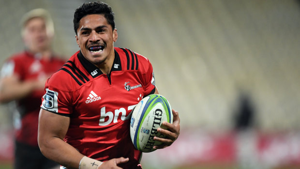Pete Samu won two Super Rugby titles with the Crusaders.