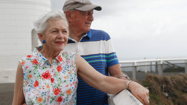 Wendy and Bob Levett are leaving Byron Bay for Sydney after a 56-year association with the once sleep seaside town.