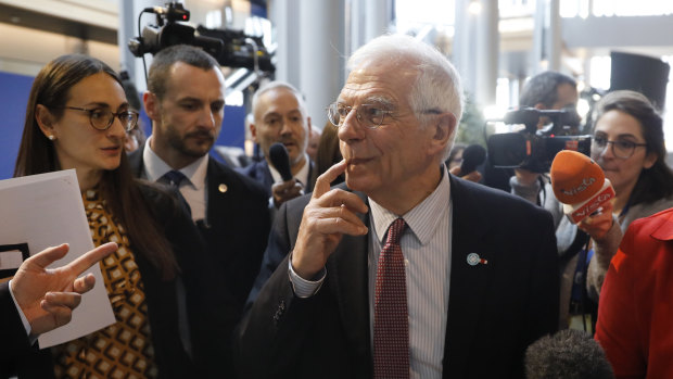 European Union foreign policy chief Josep Borrell. 