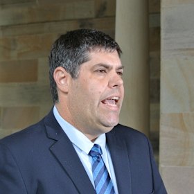 Transport Minister Brent Mickelberg.