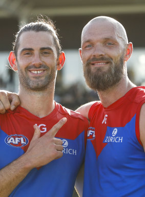 The Demons are enjoying early success with the Brodie Grundy-Max Gawn combination.