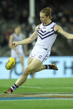 Nat Fyfe wants to come back from  injury to lead his young teammates.