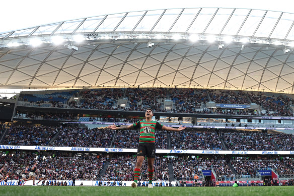 The recently rebuilt Allianz Stadium has attracted 650,000 fans over the past six months.