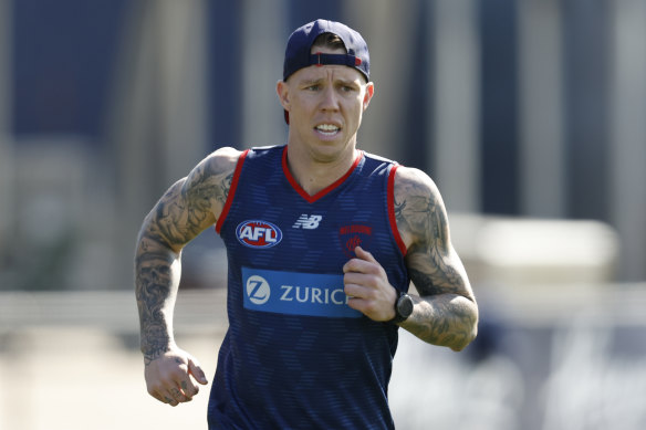 Melbourne’s James Harmes has been traded to the Western Bulldogs.