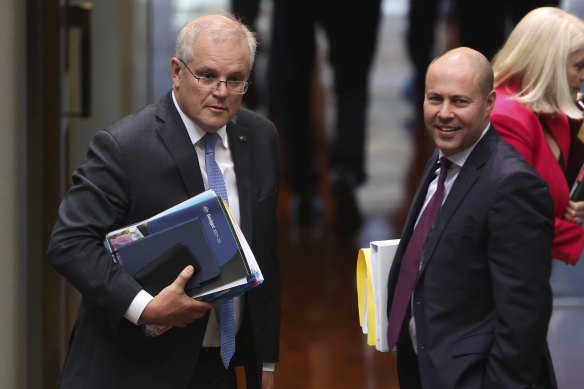 Prime Minister Scott Morrison and Treasurer Josh Frydenberg will speak with Victorian leaders on Wednesday night.