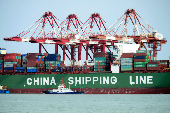 The USTR recommends fees of up to $US1 million per vessel for every entry to a US port by a Chinese maritime transport operator.