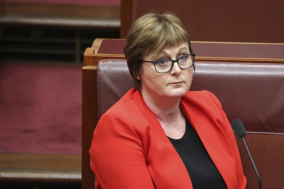 Defence Minister Linda Reynolds is on medical leave.