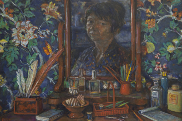 Bedroom Still life by Margaret Olley (1997).