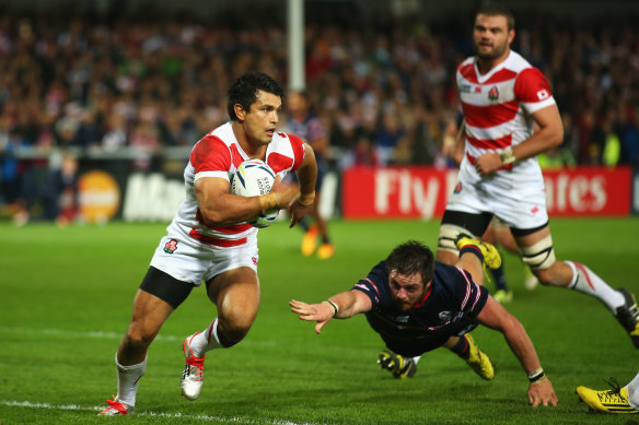 Craig Wing played for Japan under Jones at the 2015 Rugby World Cup.