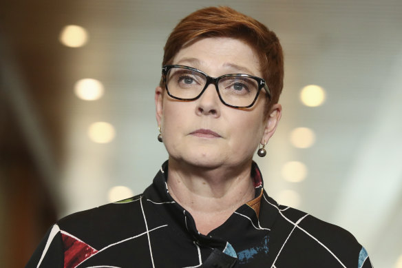 Foreign Minister Marise Payne will have the power to rip up agreements between states and foreign governments. 