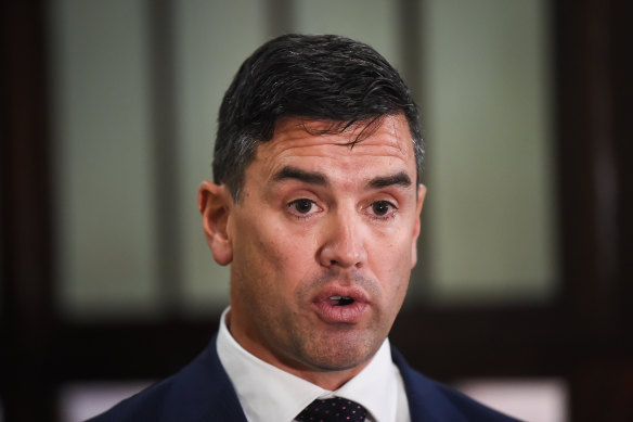 Brad Battin resigned from his shadow portfolios after his tilt at the leadership failed in 2021.