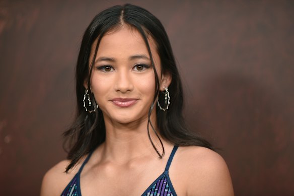 Kaylee Hottle at the premiere of “Godzilla x Kong: The New Empire,” in 2024.
