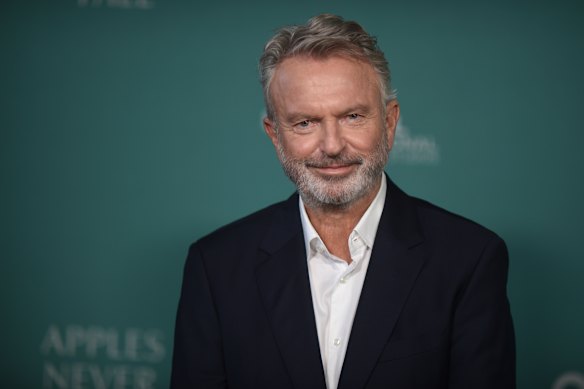 El actor Sam Neill en marzo de 2024. Su muerte fue confirmada el lunes.