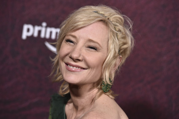 Anne Heche, pictured at a premiere in December last year, has died.