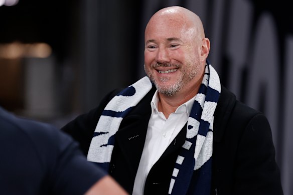 Former Carlton president Luke Sayers is being sued for defamation by his estranged wife, Cate.