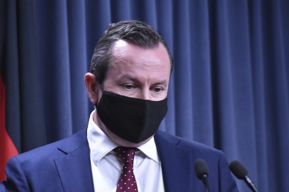 West Australian Premier Mark McGowan 