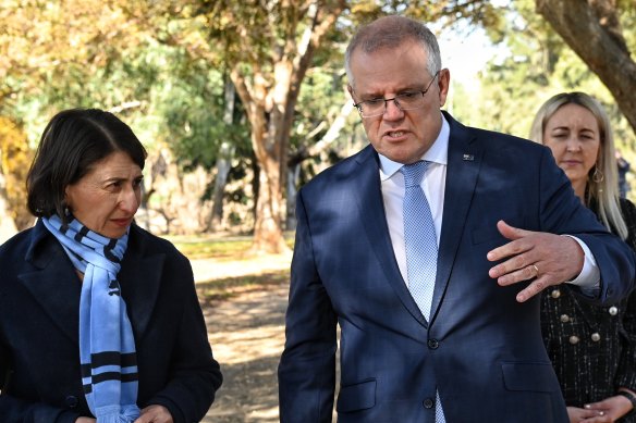 Both NSW Premier Gladys Berejiklian and PM Scott Morrison have called for states to remain open where possible.