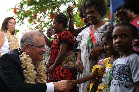 Scott Morrison has made the Pacific "step-up" a hallmark of his prime ministership.