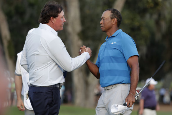 Phil Mickelson and Tiger Woods will meet in a charity match to raise money for the fight against coronavirus.