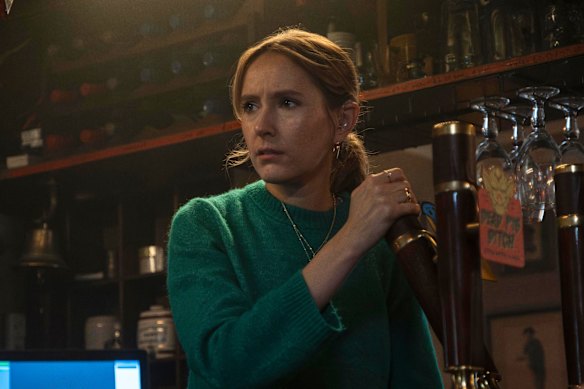 Rose Ayling-Ellis as Alison Brooks, a deaf kitchen hand who is recruited by the police to lip-read in Code of Silence.