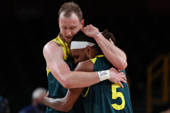 Joe Ingles and Patty Mills.