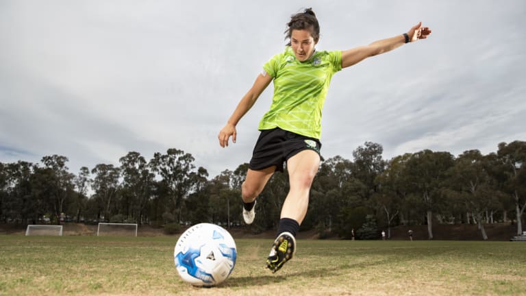 American Paige Nielsen is in line to make her Canberra United debut against Newcastle on Saturday.  
