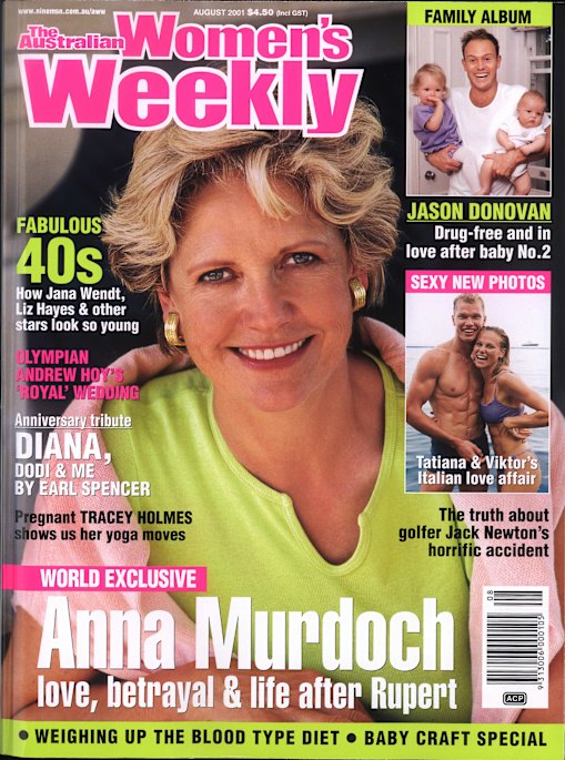 The Australian Women’s Weekly exclusive interview with Anna Murdoch.