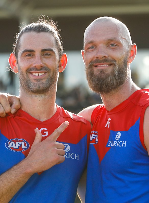 The Demons are enjoying early success with the Brodie Grundy-Max Gawn combination.
