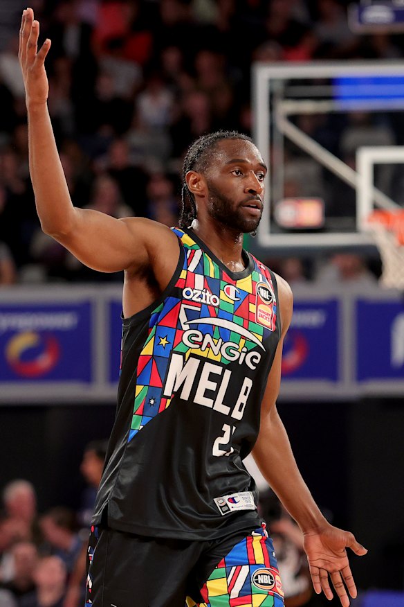 Melbourne United’s Ian Clark.