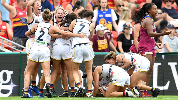 Last year's AFLW grand final.