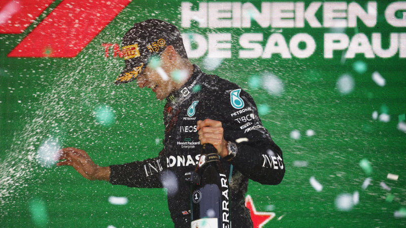 Unhappy Perez says Verstappen showed ‘who he really is’ as emotional Russell wins in Brazil