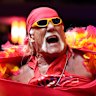 Hulk Hogan rips his shirt and pumps up the crowd at a campaign rally for Donald Trump before the 2024 US election.