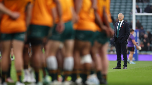 Joe Schmidt has made a big impact for the Wallabies.