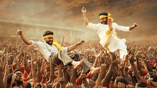 RRR’s spectacular action and bold visual effects made it a huge hit in 2022, even beyond the normal audience for Indian films.