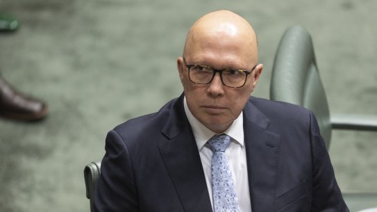 Opposition Leader Peter Dutton.