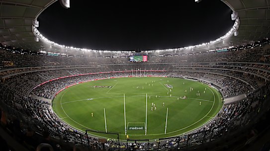 Only around 5000 fans are expected to attend Thursday night's Sydney derby in Perth.