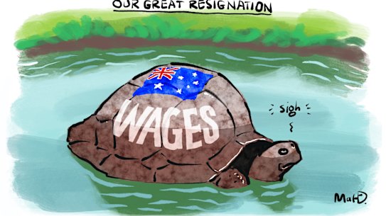 Wage growth has been disappointing for years.