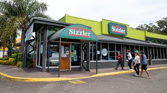 Australia’s nine remaining Sizzlers closed in November 2020