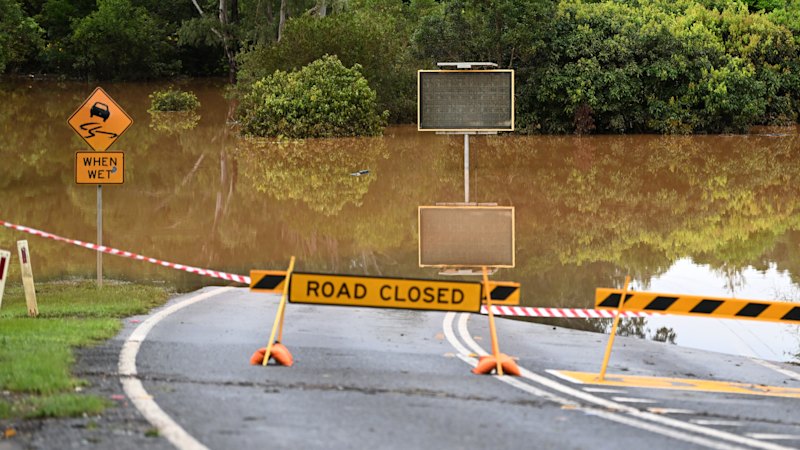 Mission under way to rescue 34 people from bus stranded in floodwater